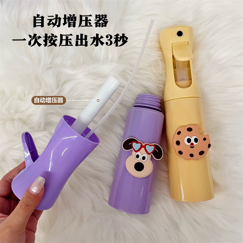 Sanrio regadera botella de spray de alcohol para uso doméstico, limpieza y desinfección de atomización ultrafina, riego de flores y riego de flores, spray de agua de alta presión especial para el cultivo de flores