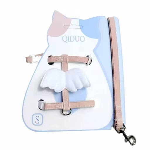 천사의 날개 핑크(작은 격자)