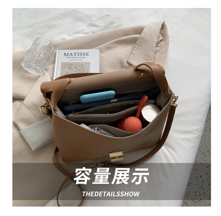 Small Bag 2021 New Bag Fashion All-match Messenger Bag Hportable Small Square Bag display picture 17