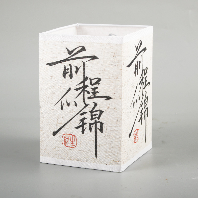 lámpara de escritorio simple caligrafía antigua lámpara de dormitorio lámpara de lámpara creativa estilo chino antiguo poesía lámpara de cama lámpara de lámpara