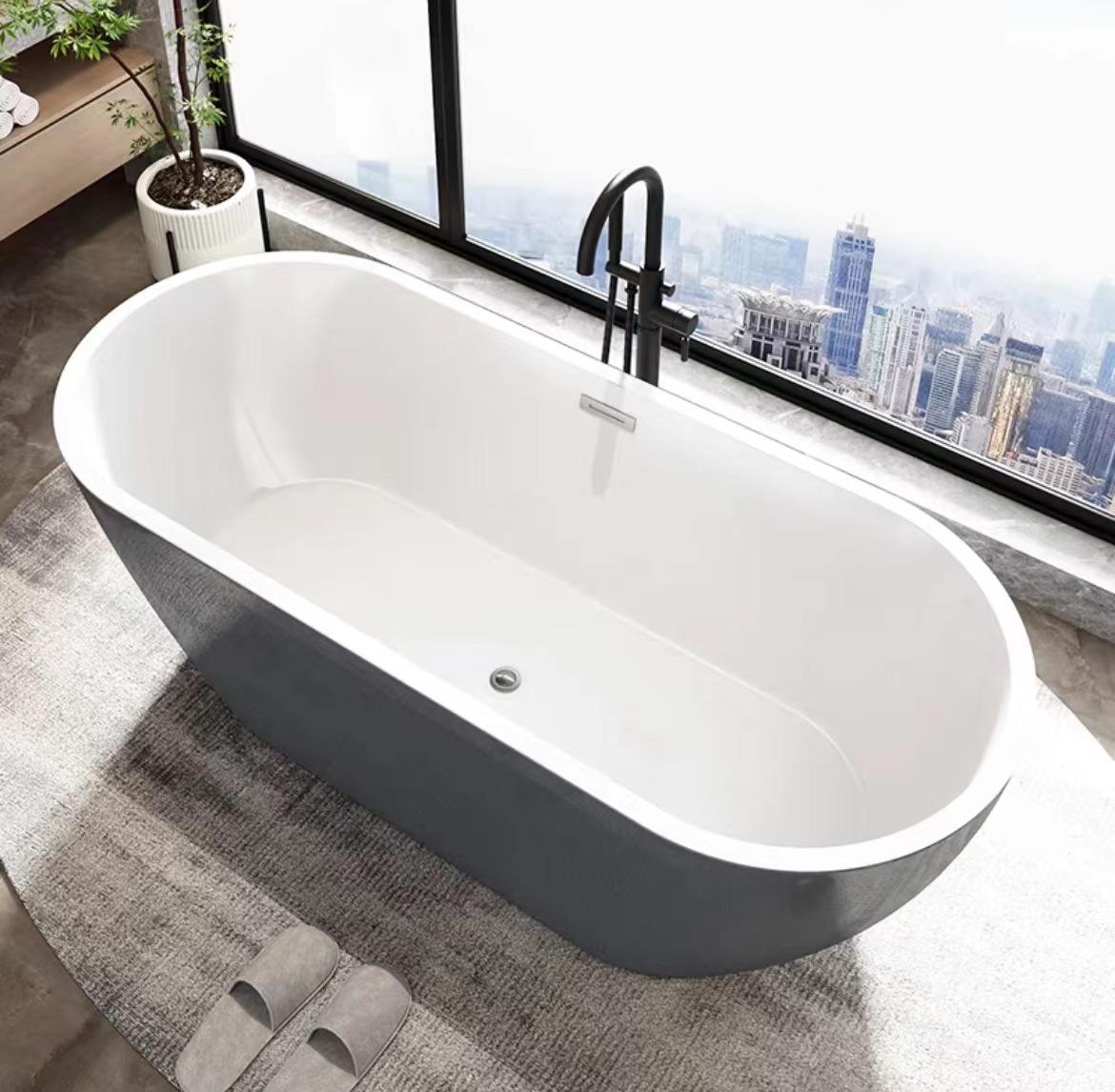 外灰带落地龙头