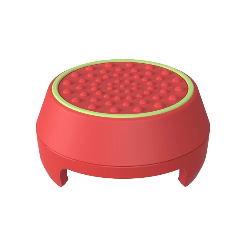 PS5 mango tapa basculante piezas de goma traje PS5 versión Elite mango de dos colores anillo Rocker manga aumento de altura combinación tapa del botón