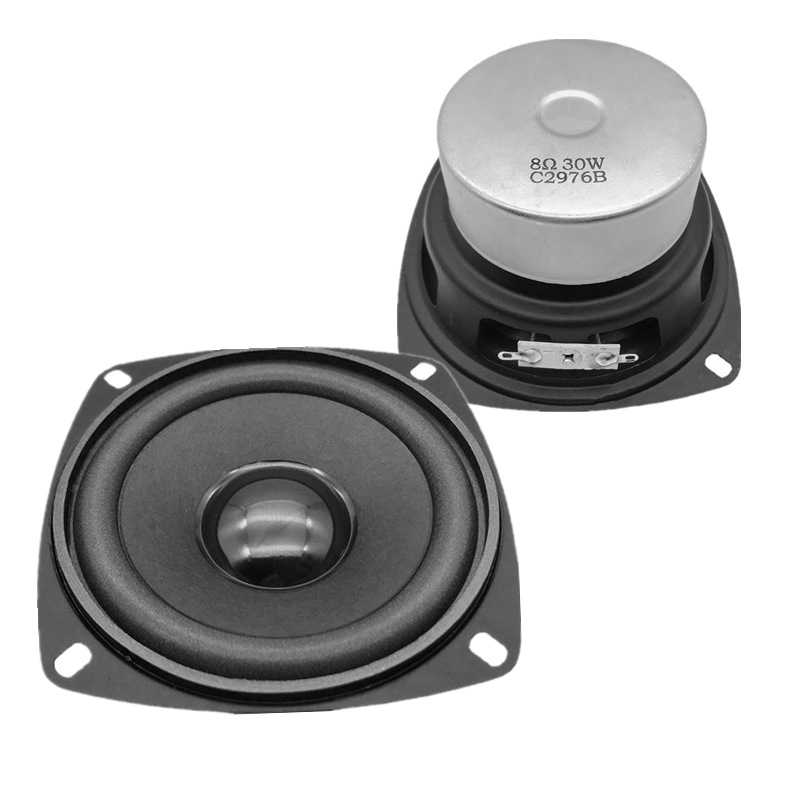 4-inch bass reflex full-range speaker 8 ohms 30W W speaker speaker 4-inch bass speaker