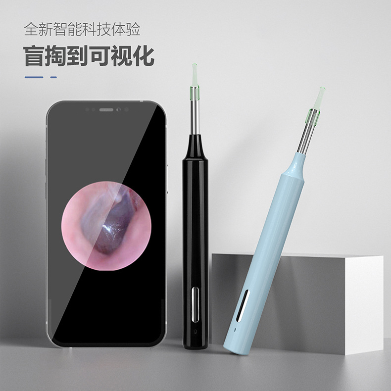 Wireless WiFi Otoscope 1080P HD Ear Camera