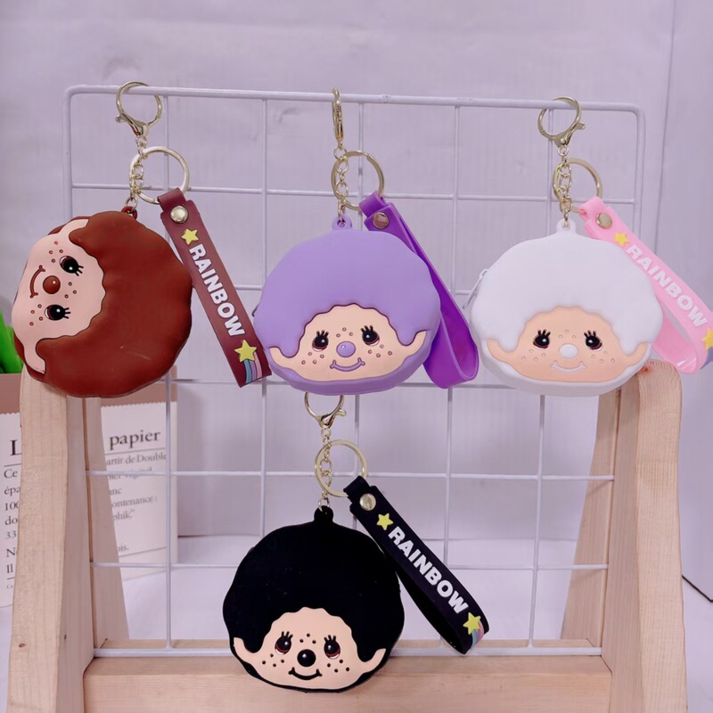 Korean Version Ins Silicone Afro Beaver Cartoon Coin Purse Earphone Bag Keychain Small Bag Backpack Pendant Korean Version Ins Silicone Afro Beaver Cartoon Coin Purse Earphone Bag Keychain Small Bag Backpack Pendant