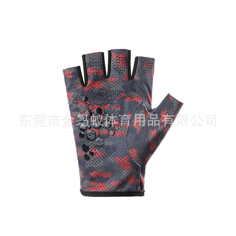 Laxue Li 滑り止め通気性 5 本指釣り手袋耐摩耗性日焼け止め快適な岩釣り屋外手袋|undefined