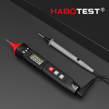 华博HT121高精度笔形数字万用表智能防烧小型便携自动量程工厂供
