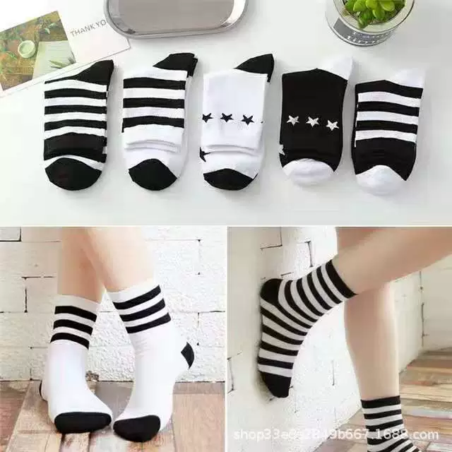 Demi-season breathable knee socks, mid-length, soft knit, versatile colors for everyday wear
