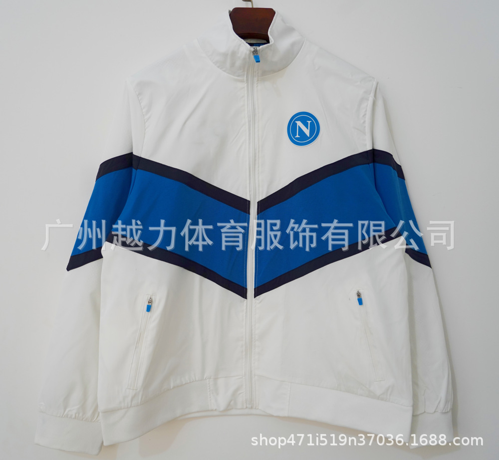 Chaqueta Bordada retro de manga larga y gruesa Manchester United Barcelona Inglaterra Brasil Real Madrid Liverpool image 12