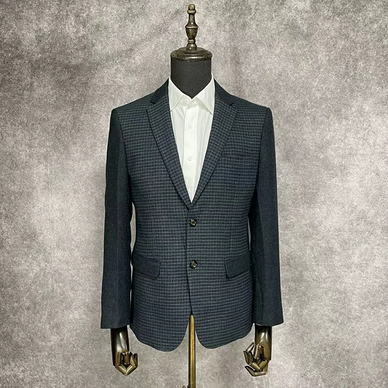 Woolen long-sleeve, suit, Korean style