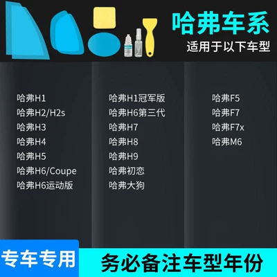 Rearview mirror rainproof sticker — Mirror Rain-Proof Film, Car Window - haval-full-series-complete-set-of-5-pieces-please-note-the-car-model