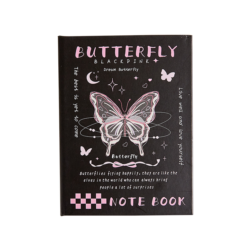Dream Butterfly Pocket Book Portátil portátil de alto valor para niñas Los estudiantes llevan un libro de cuentas manual mini a7