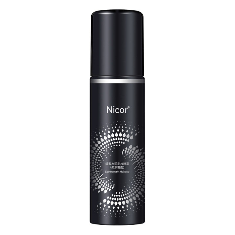 Nicr nokeya spray de maquillaje de larga duración control de aceite impermeable a prueba de sudor spray de maquillaje TikTok fabricante de generación de cabello de Venta caliente