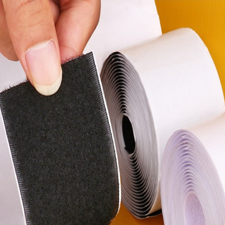 批发无痕自粘背胶魔术贴 强粘力单面勾面毛面 纱窗门帘粘扣带