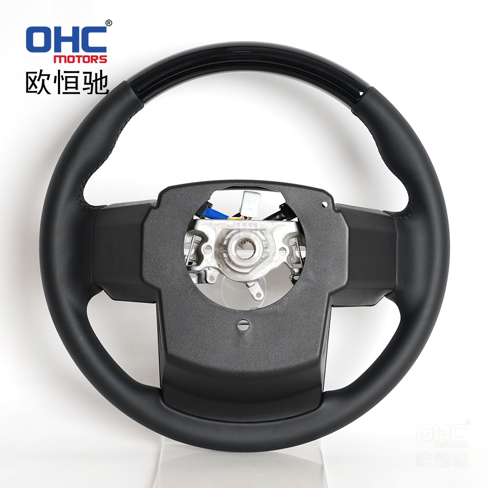 Popular Foreign Trade Item Suitable for All Toyota Models, Old to New Lc250 Prado Round-Bottom Steering Wheel Assembly