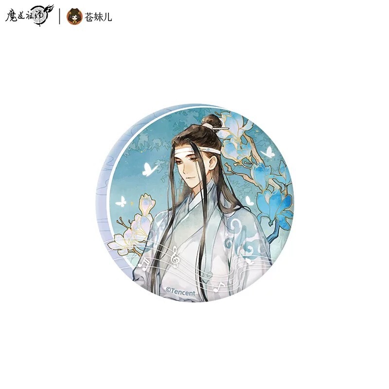 【正規特典】魔道祖師バジバッジ周辺二次元バジバッジ装飾ブローチ|undefined