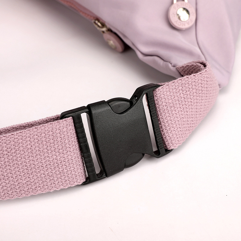 2022 primavera nuevo crossbody bolso de la cintura moda de las mujeres impreso bolsa de pecho deportes al aire libre multi-compartimiento bolso de hombro de las mujeres