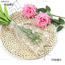 鲜花保水袋储水袋透明密封花束根部保水棉多件套花店用品DI麦太保