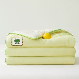 Authentic Class a Silk Quilt Summer Cool Quilt 100 Natural Mulberry Silk Quilt Double Single Air-Conditioned Ice Silk Summer Machine Washable