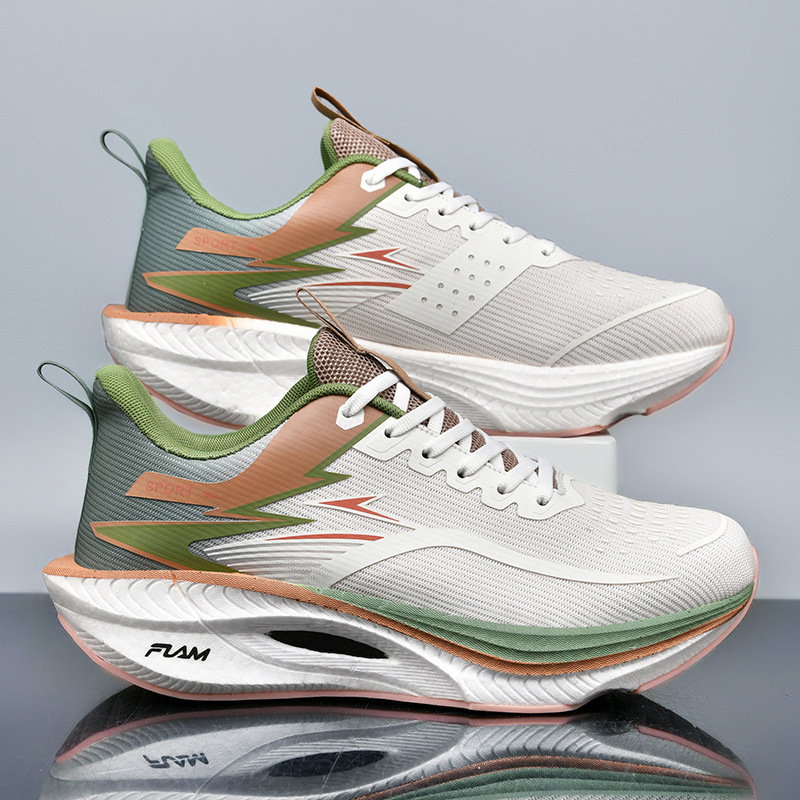 Nuevo tablero de carbono profesional ultra ligero elástico zapatos deportivos casuales de otoño para hombres y mujeres zapatos de entrenamiento de prueba física zapatos cómodos para correr