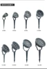 3W, diameter 75mm, 75mm
