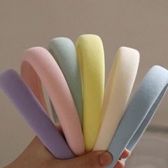 韓國東大門少女奶油色高顱頂發箍氣質外出百搭溫柔氣質頭箍髮飾女