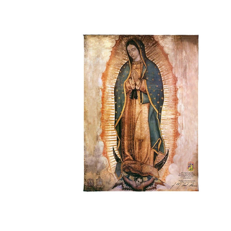 Europa y los Estados Unidos retro mujer Buda lienzo bolsa lienzo mural cartel de arte de la pared sala de estar pintura decorativa moderna