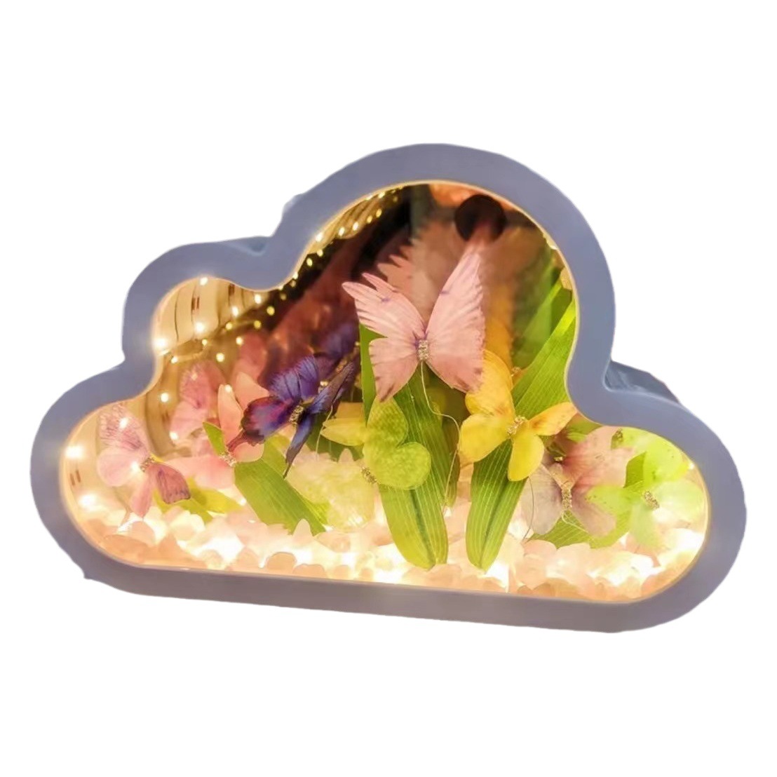 Nube caliente transfronteriza Tulipán luz nocturna nube linterna nube Tulipán nube flor mar luz nocturna