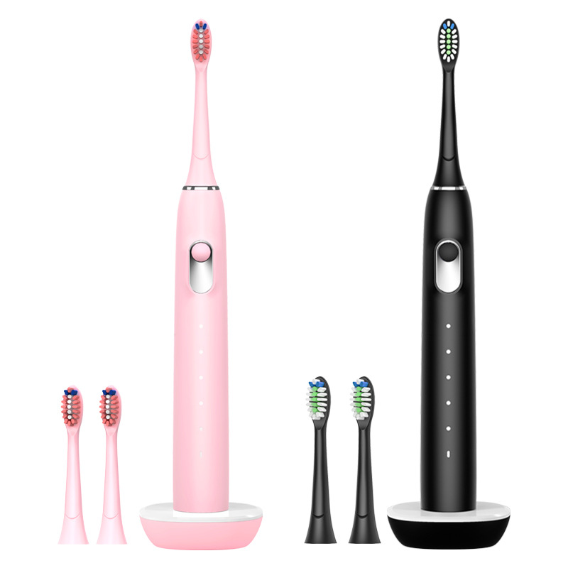 圣诞礼品电动牙刷成人自动学生党软毛五档充电式声波电动牙刷批发