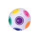 New Children's Finger Puzzle Decompression Rainbow Special-Shaped Ball Creative Rubik's Cube Toy Press Decompression Brain Early Education