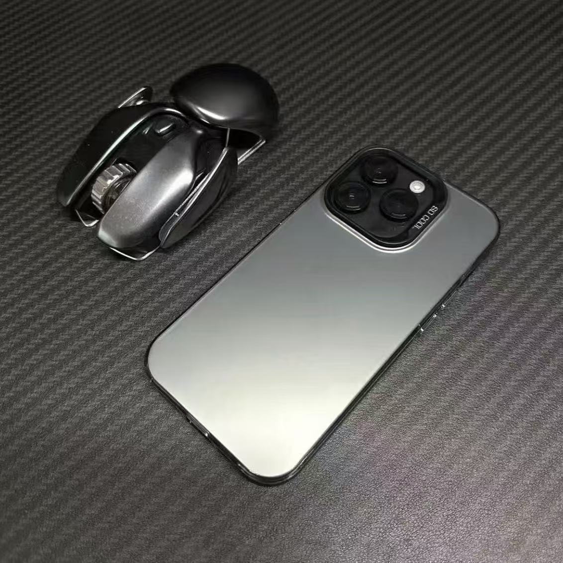 简约风纯色适用苹果17Promax手机壳个性元气壳iPhone16/15/14/13/