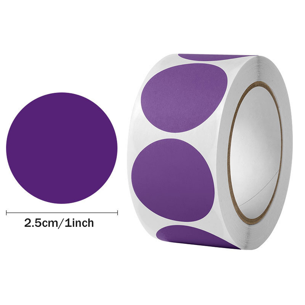 c516;2.5cm/1inch*500 스티커