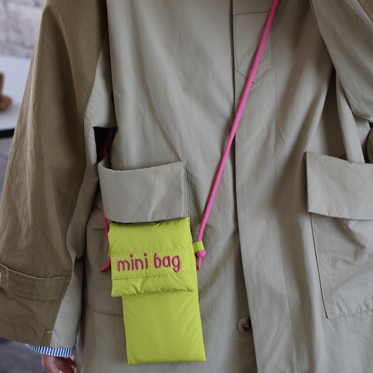 Estilo coreano lindo suave Lindo bolso del teléfono móvil estilo coreano estudiante mini bolso del mensajero del hombro femenino nicho diseño bolsa de tela bolsa pequeña