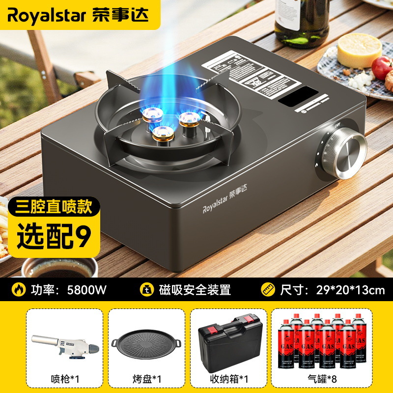 horno de tarjeta de fuego violento horno de seguridad magnético portátil al aire libre para cabina de picnic apartamento campamento a prueba de explosiones al aire libre