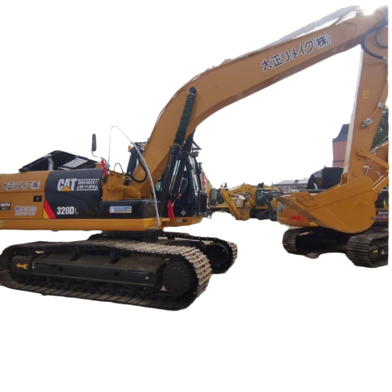 200 conjuntos de exportación CAT en el extranjero de segunda mano Carter320D 323D 325D excavadora de aduanas