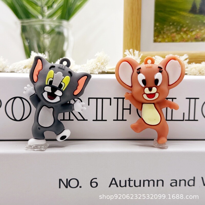 Cross-Border Tom and Jerry Anime Keychain Tom Bag Pendant Award Gift Capsule Blind Box Wholesale Small Gifts Cross-Border Tom and Jerry Anime Keychain Tom Bag Pendant Award Gift Capsule Blind Box Wholesale Small Gifts