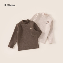 【ip联名】邦选男童上衣针织毛线宝宝打底衫冬季新品女童毛衣