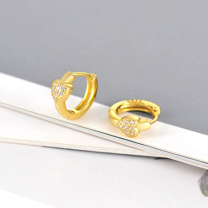 Серебряная игла, стильные серьги, серебро 925 образец, европейский стиль, простой и элегантный дизайн, образец золота 750