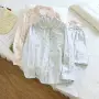 夏季碎花翻领薄款家居服