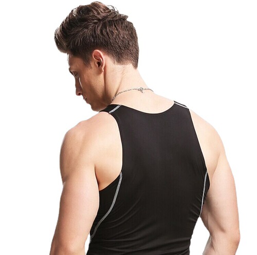 Kobe PRO Men's Sports Compression Training Tank Top, Quick-Dry High-Elastic for Fitness Basketball Football Running
