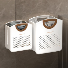 家用免打孔折叠脏衣篮浴室脏衣服收纳篮筐卫生间壁挂脏衣篓衣物