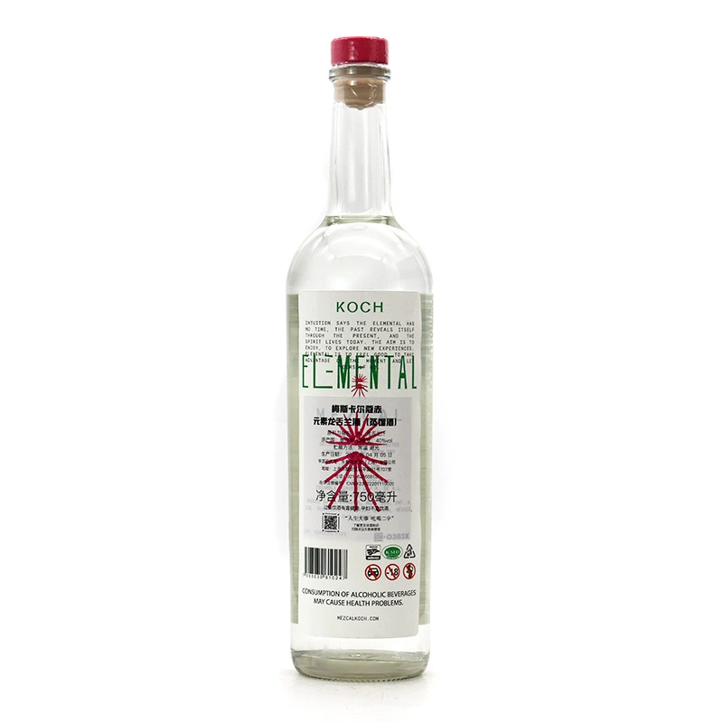 Месскаль Kochi Elemental Tequila 750ml дистиллированный спирт, импорт из Мексики