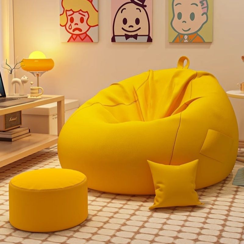 Sofá perezoso bolsa de frijoles dormitorio doméstico se puede acostar y dormir creativo pequeño muelle de asiento silla de ocio balcón individual tatami