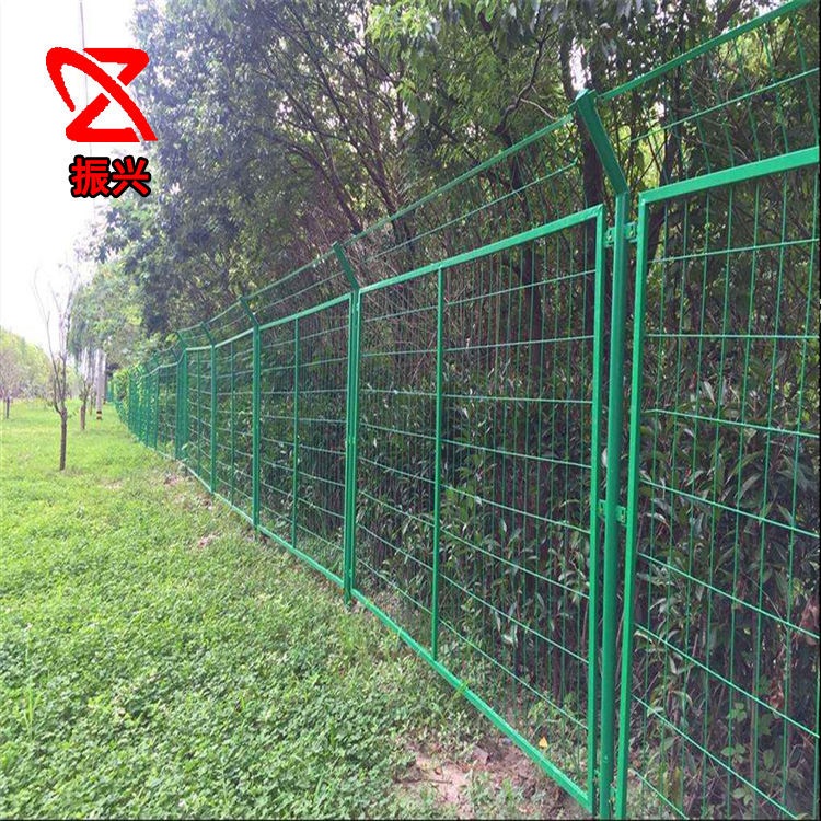带边框护栏网 现货高速公路框架护栏网绿色圈地隔离栅铁丝网围栏