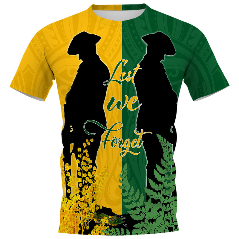 CLOOCL Amazon hot selling T-shirt Australia New Zealand Legion Day 3D printing men's T-shirt round neck short sleeve top wholesale