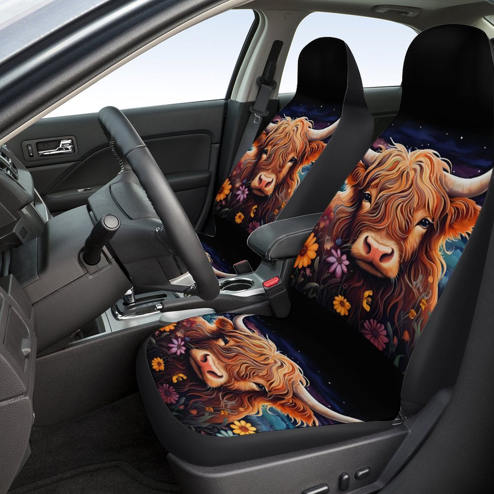 Seat Cover | Universal Universal seat cover - ethnic-brown
