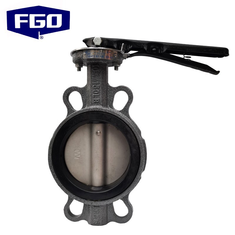 FGO 对夹式软密封蝶阀 铸钢体+304板/球墨板 D71XP-16C/D71X-16C