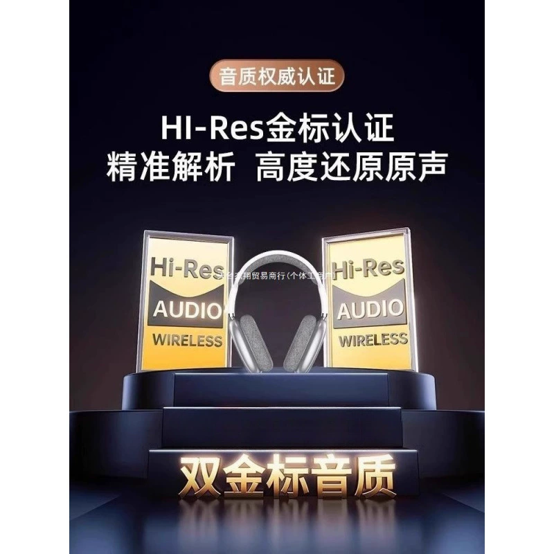 Новая модель Max 2024 накладные Bluetooth-наушники, подходят для беспроводного шумоподавления и водозащиты