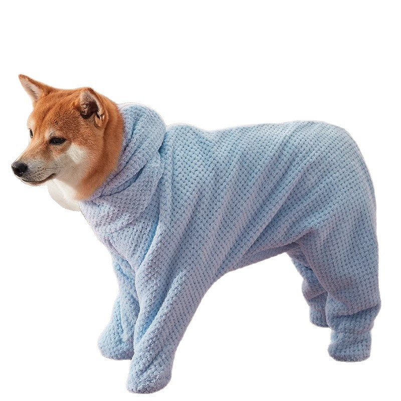 宠物吸水毛巾中小型犬浴袍狗狗柴犬柯基狗狗柔软速干衣服宠物用品|undefined