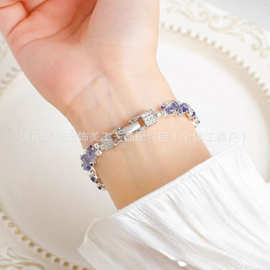 铜镀18K真金几何手工连接项链扣头 白金色DIY饰品收尾项链连接扣